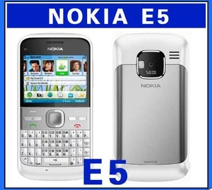 Nokia E5 Unlocked WIFI GPS Original Mobile Phone 3G QWERTY Keyboard Network - Picture 1 of 15