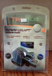 TRUGLO DOWN-DRAFT ARROW REST RIGHT OR LEFT HAND BOW ARROW REST NEW SEALED - Picture 1 of 14