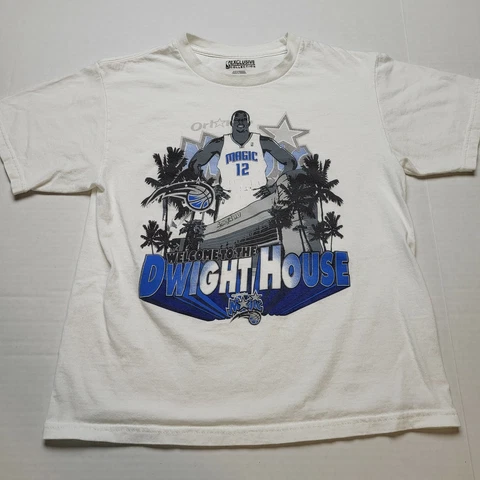 NBA Orlando Magic Dwight Howard Youth T-Shirt Boys L Amway House Basketball O49 Cover
