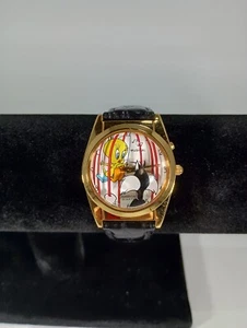 Armitron Tweety Bird & Sylvester Musical Watch Looney Tunes 1995 3D New Battery - Picture 1 of 11