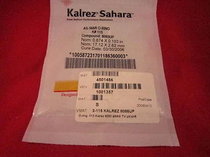DUPONT DOW KALREZ SAHARA O-RING, AMAT 3700-00963 - Picture 1 of 1
