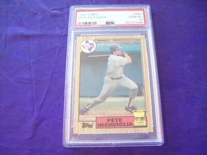 1987 TOPPS #550 PETE INCAVIGLIA PSA 10 - Picture 1 of 2