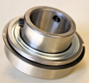 Premium New 7608DLG Single Row Ball Bearing 1/2" Bore w/ Snap Ring & Set Screws - Picture 1 of 4