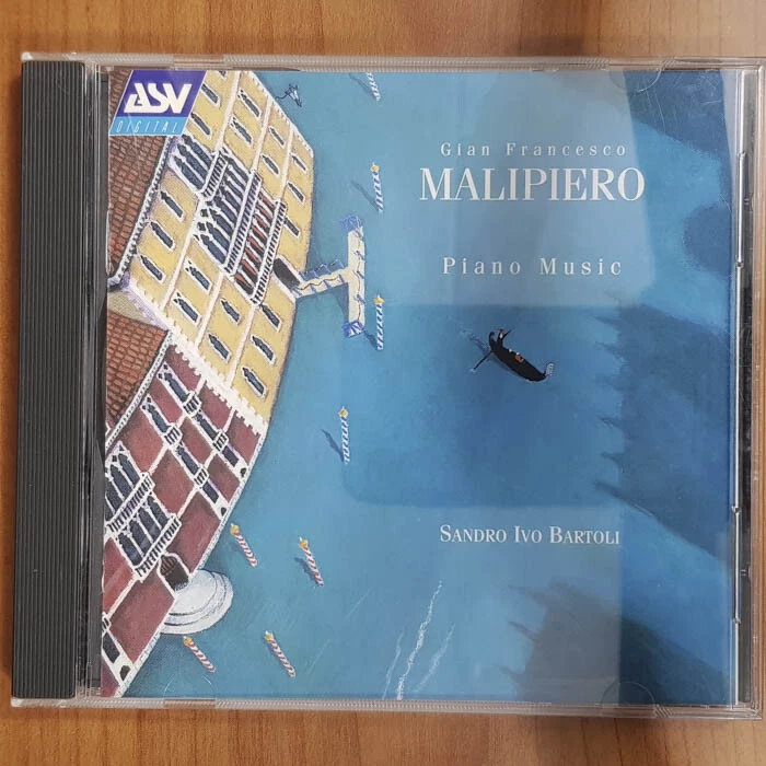 SANDRO IVO BARTOLI Malipiero Piano Music  NM/EX(CD) - Bild 1 von 4