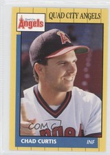 1990 Grand Slam Quad City Angels Chad Curtis #21