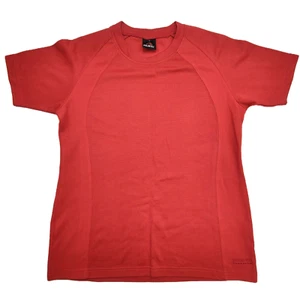 Kathmandu Polartec Thermal T-shirt Women's Size 14 Red ! Skiing Snow Sports - Picture 1 of 10