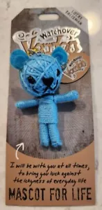Llavero Watchover Voodoo Muñeca Mascota Por Vida Dije "Lucky Talisman" Nuevo con Etiquetas - Imagen 1 de 2