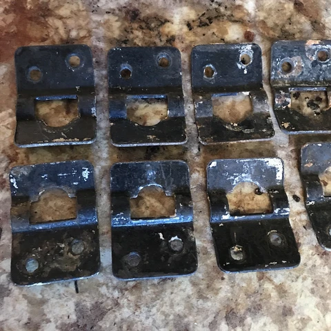 ANTIQUE RECLAIMED SALVAGE STORM WINDOW HANGERS Cover