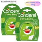 2 x Canderel Stevia Blend Low Calorie Sweetener Tablets x100 Steviol glycosides