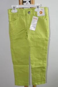 Gymboree Color Happy Girls Size 8 Green Denim Jeans Adjustable waist NWT NEW  - Picture 1 of 3