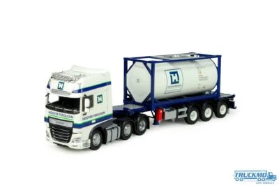 Tekno Hoover Ferguson DAF XF Euro 6 Super Space CAB Tankauflieger 75260 - Bild 1 von 4