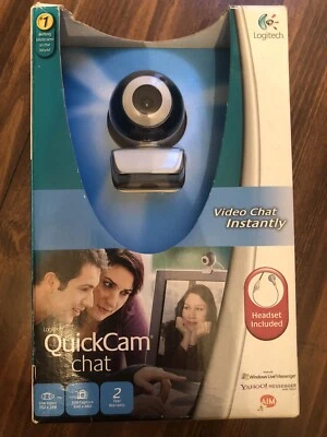 Logitech Quickcam Chat Web Cam 961462-0403 - Image 1 of 4
