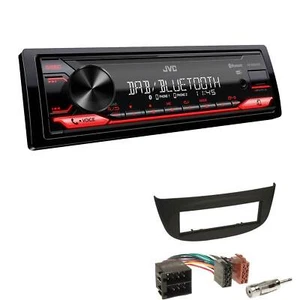 JVC KD-X282DBT Auto Radio Bluetooth DAB+ USB für Renault Wind schwarz - Bild 1 von 5