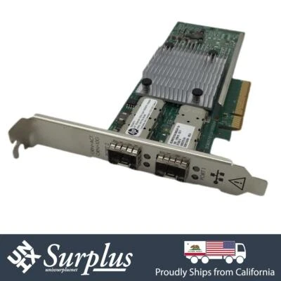 HP 530SFP+ Dual Port 10GbE SFP+ Network Adapter for DL/ML/Apollo Series Servers - Image 1 of 4