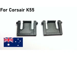 Corsair K55 RGB K55 PRO LITE XT Keyboard Replacement Feet Leg Stand (1 pair) - Picture 1 of 3