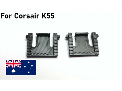 Corsair K55 RGB K55 PRO LITE XT Keyboard Replacement Feet Leg Stand (1 pair) - Image 1 of 3