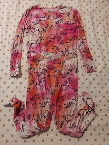 Gap Kids Girls Pajamas Pink Unicorn Organic Cotton Size 12 - Picture 1 of 5
