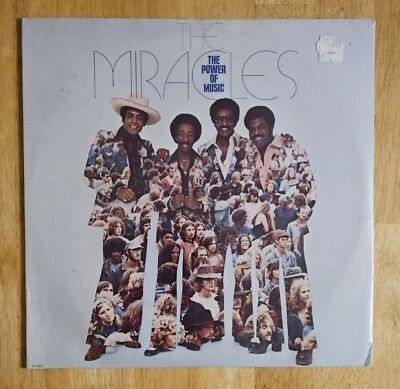 The Miracles  The Power Of Music  Vinyl LP Record NEW  Smokey Robinson - Image 1 of 2