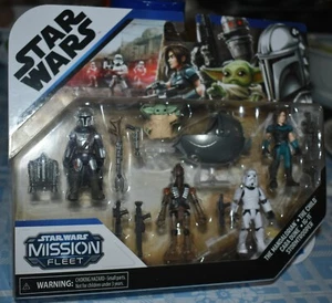 Figura Star Wars Mission Fleet The Mandalorian paquete de 5 NUEVO - Imagen 1 de 7