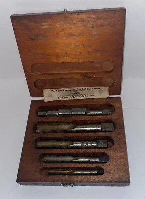 复古 5 个金属水龙头原装盒 Blue Point/ Snap-on 1930 年代 1940 年代工具 — 第 1/4 张图片