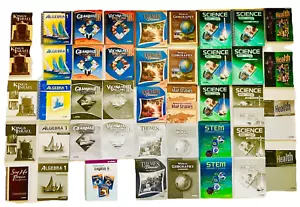 Abeka 9th Grade 9 Lot 45 Complete Curriculum Set Parent Kit & Student Kit +Bible - Picture 1 of 12