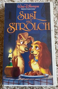 VHS Video Walt Disneys Meisterwerk SUSI UND STROLCH mit Hologramm - Bild 1 von 13