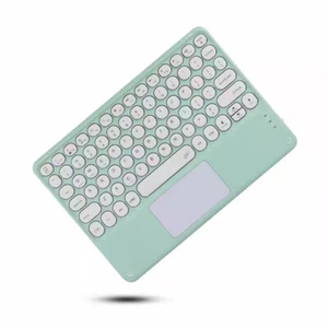 With touchpad Rechargeable mute Portable ultrathin Wireless Bluetooth keyboard - Picture 1 of 15