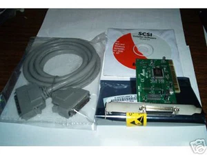 AdvanSys SCSI Karte ABP-915 PCI+HD50 Stecker-Stecker Kabel Macintosh G3 G4 Power Mac - Bild 1 von 4