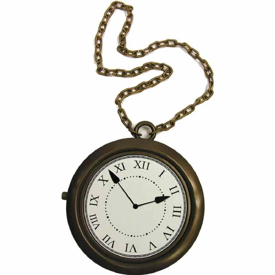 Reloj Rapero Collar Sabor Sabor Enemigo Público Blanco Conejo Disfraz Accesorio Foto 1 de 1