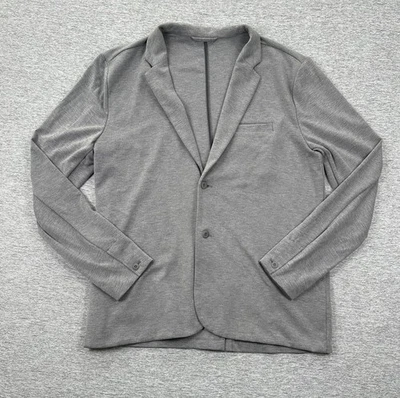 Chaqueta Blazer Informal Vuori Vail Para Hombres XL Gris Mezcla Modal Elastizada Ciudad V571 Foto 1 de 4