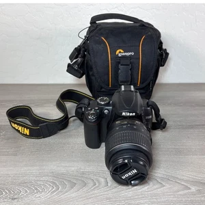 Nikon 25454 D5000 fotocamera reflex digitale con obiettivo VR 18-55mm - testata - funzionante - Foto 1 di 10