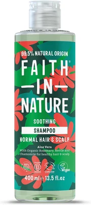 Organic Aloe Vera Shampoo, Soothing for Normal Hair & Scalp, Vegan & Cruelty Fr - Image 1 of 4