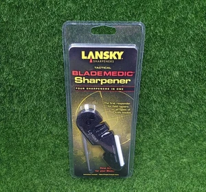 Lansky BladeMedic Tungsten Carbide Ceramic Rod Serrated Knife Sharpener PS-MED01 - Picture 1 of 4