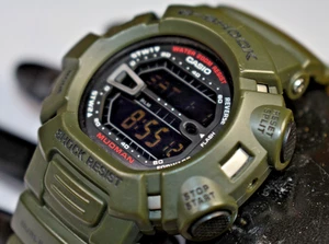Casio G-Shock Mudman G-9000-3 (3031) Military Green Men's Watch NEW BATTERY! - Picture 1 of 10