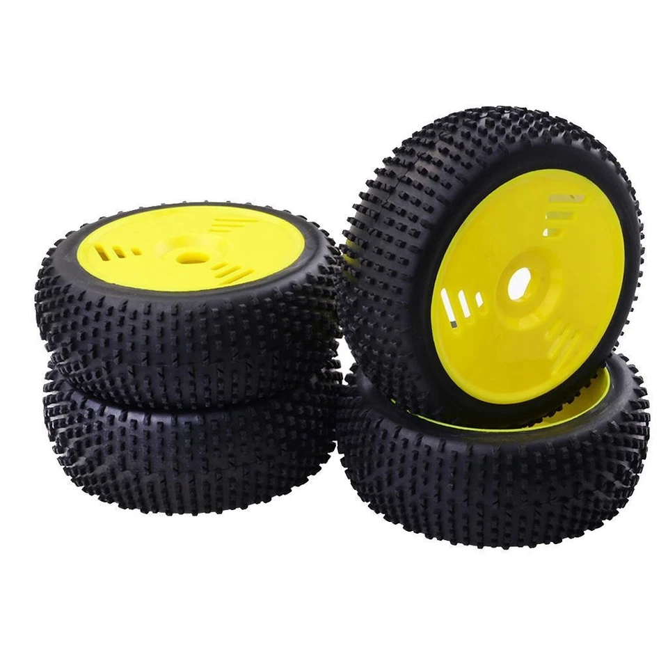 4  / Set 1/8 Buggy RC  Gummireifen für HSP, , HonNnor RC Modellauto - Bild 1 von 1
