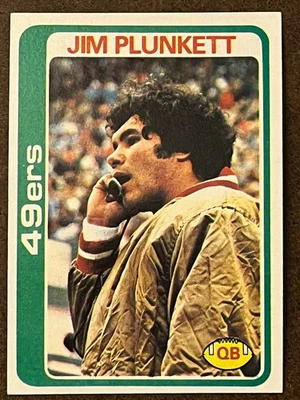 1978 Topps Football - #131 Jim Plunkett 49ers Near Mint NM (Set Break) - Image 1 of 4