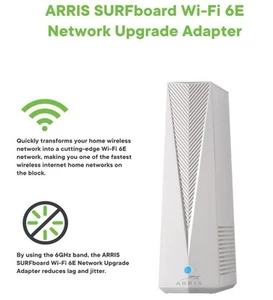 ARRIS Surfboard Wi-Fi 6E Network Upgrade Adapter W6U - Picture 1 of 2