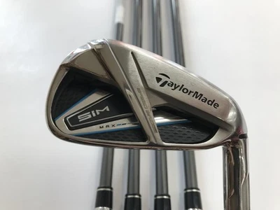 Taylormade SIM MAX Iron Set Golf Club 6-P 5pcs TENSEI BLUE TM60/R #AB17837 - Image 1 of 4
