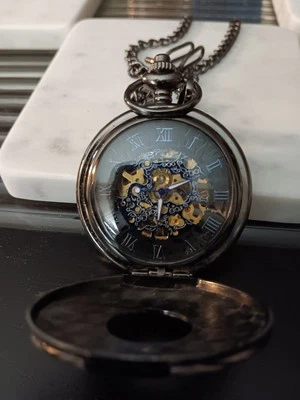 Reloj Bolsillo Hombre Único con Números Romanos Foto 1 de 2