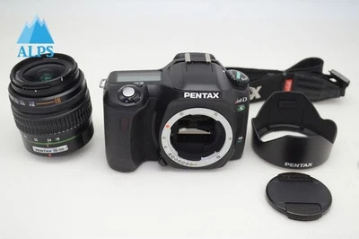 PENTAX *ist DS 6.1MP Digital Camera Black Body w/ 18-55mm AL Lens #251031e - Image 1 of 4