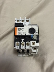 Sprecher + Schuh CT 3-12-6 Overload Relay 3.8-6A 600V 3-Pole #111F227*CO - Picture 1 of 2