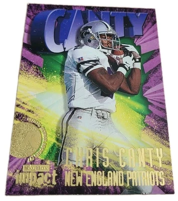 1997 Skybox Impact Chris Canty #215 New England Patriots Football Card (D9 - Image 1 of 2
