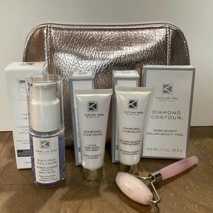 KAPLAN MD Diamond Contour Juego de Viaje 1 Min Facial, Suero para Cuello, Crema Hidratante, Rodillo - Imagen 1 de 3