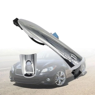FRONT LEFT DOOR HANDLE DRIVER EXTERIOR HANDLE FOR 2011-2019 INFINITI M37 M56 Q70 - Image 1 of 4