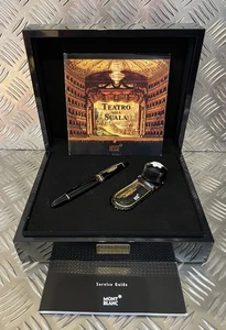 MONT BLANC 149 TEATRO ALLA SCALA LIMITED EDITION FOUNTAIN PEN-No 682/2004-UNUSED - Picture 1 of 20