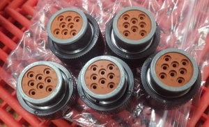 New (5) Deutsch  HDP26-18-8PN Circular Male Connector 8 Pos - Picture 1 of 5