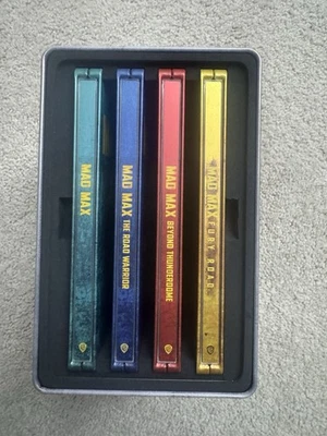 Mad Max Anthology 1-4 Steelbook Collection 4K UHD Blu-ray Region Free Metal Case Foto 1 de 4