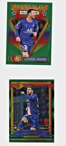 2021/22+2022/23 Topps Finest Flashbacks Lionel Messi #30 X2 Cards Goat - Bild 1 von 2