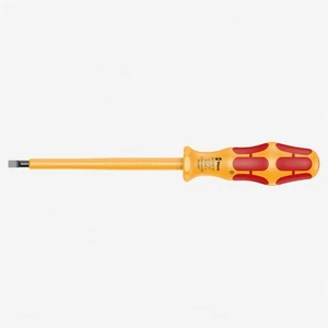 Wera 051587 Kraftform VDE Slotted Screwdriver, 5.5 x 125mm - Picture 1 of 1