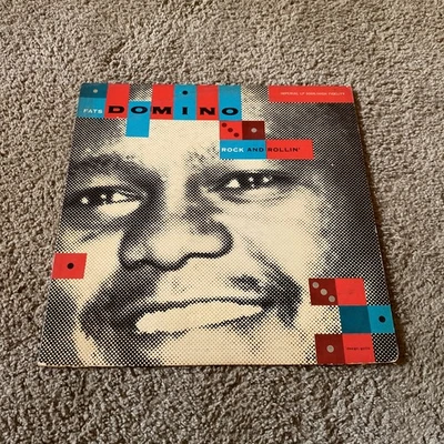 Fats Domino-Rock And Rollin 1956 Imperial LP 9009 Maroon Label 1st Press VG USA - Image 1 of 4